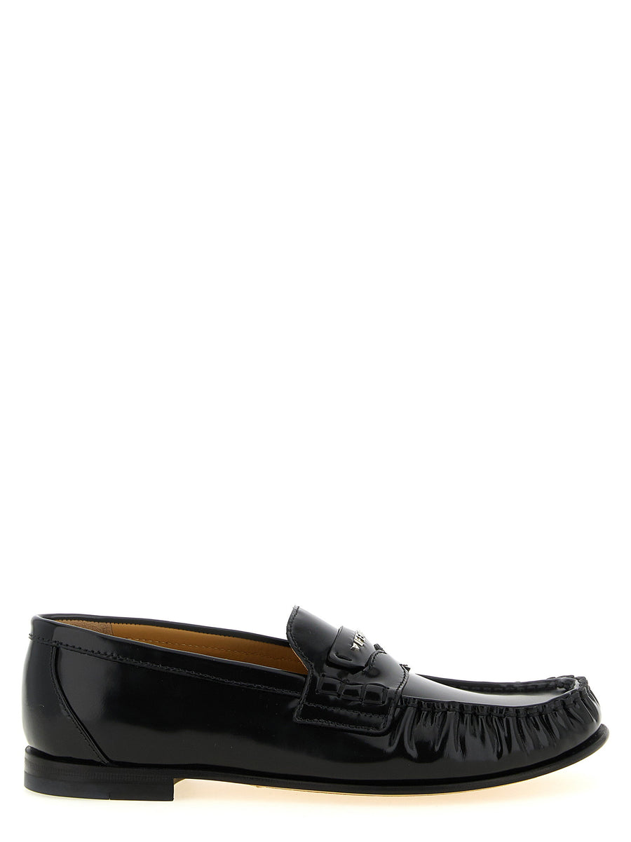 Fendi Scrunch Loafer — Black
