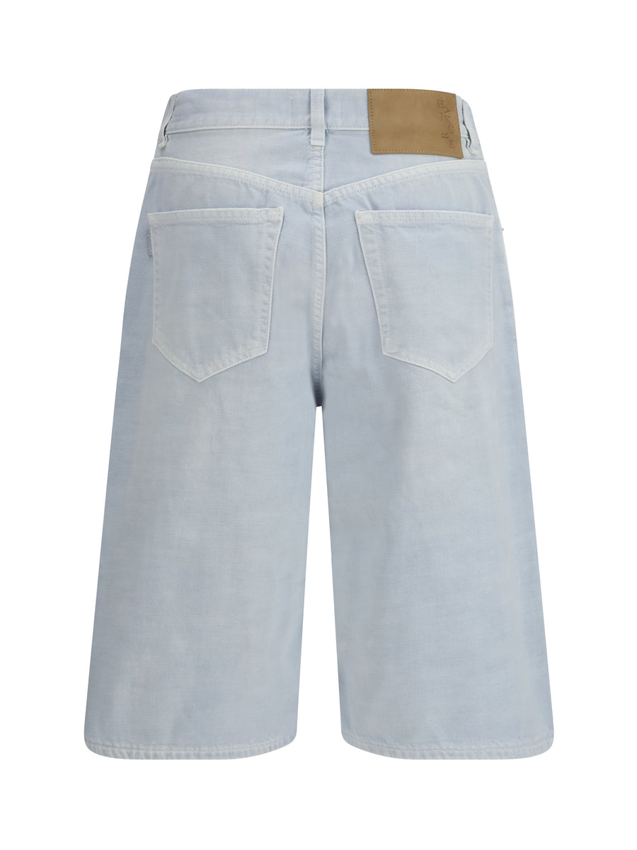 Denim Shorts New Becky Plein Air Cotton Jean