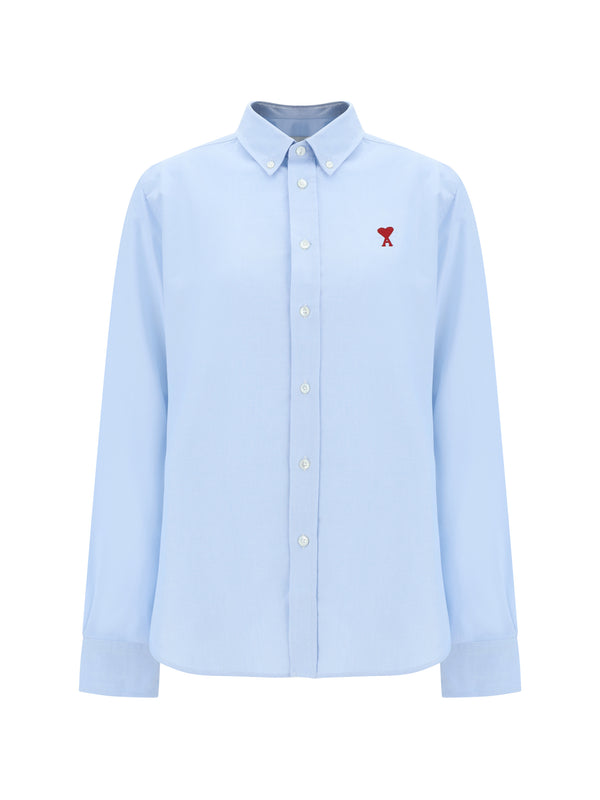 Adc Shirt Bleu Ciel Cotton