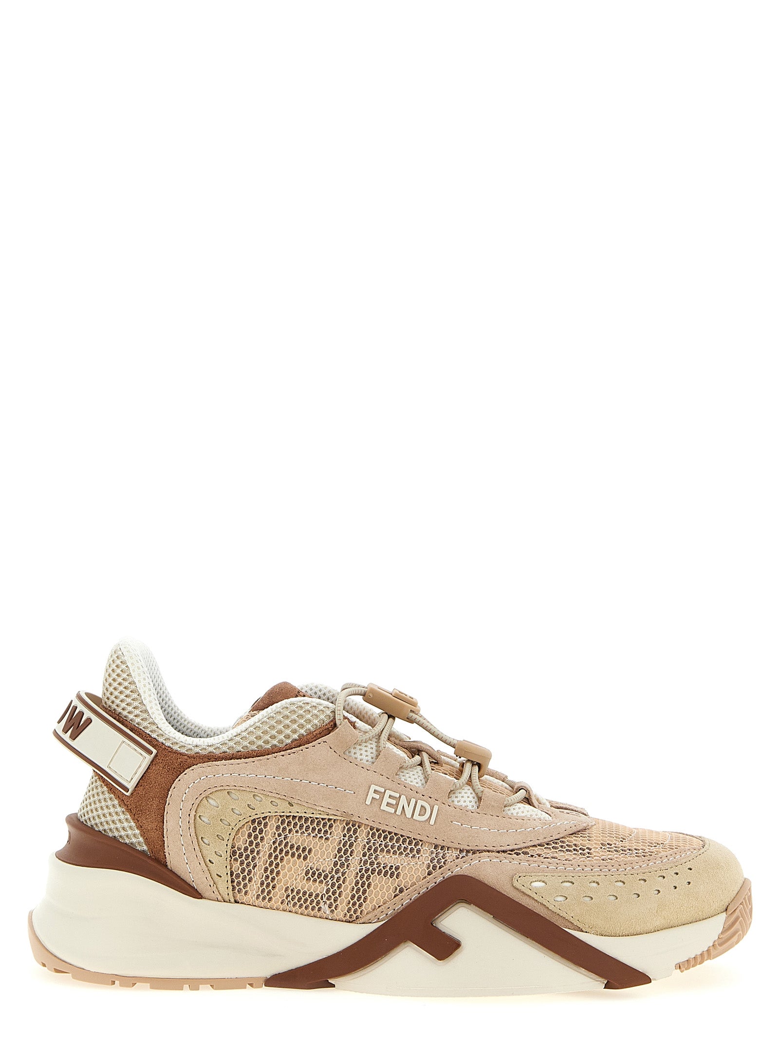 Fendi Flow sneakers Pink Polyamide Polyester Elastane
