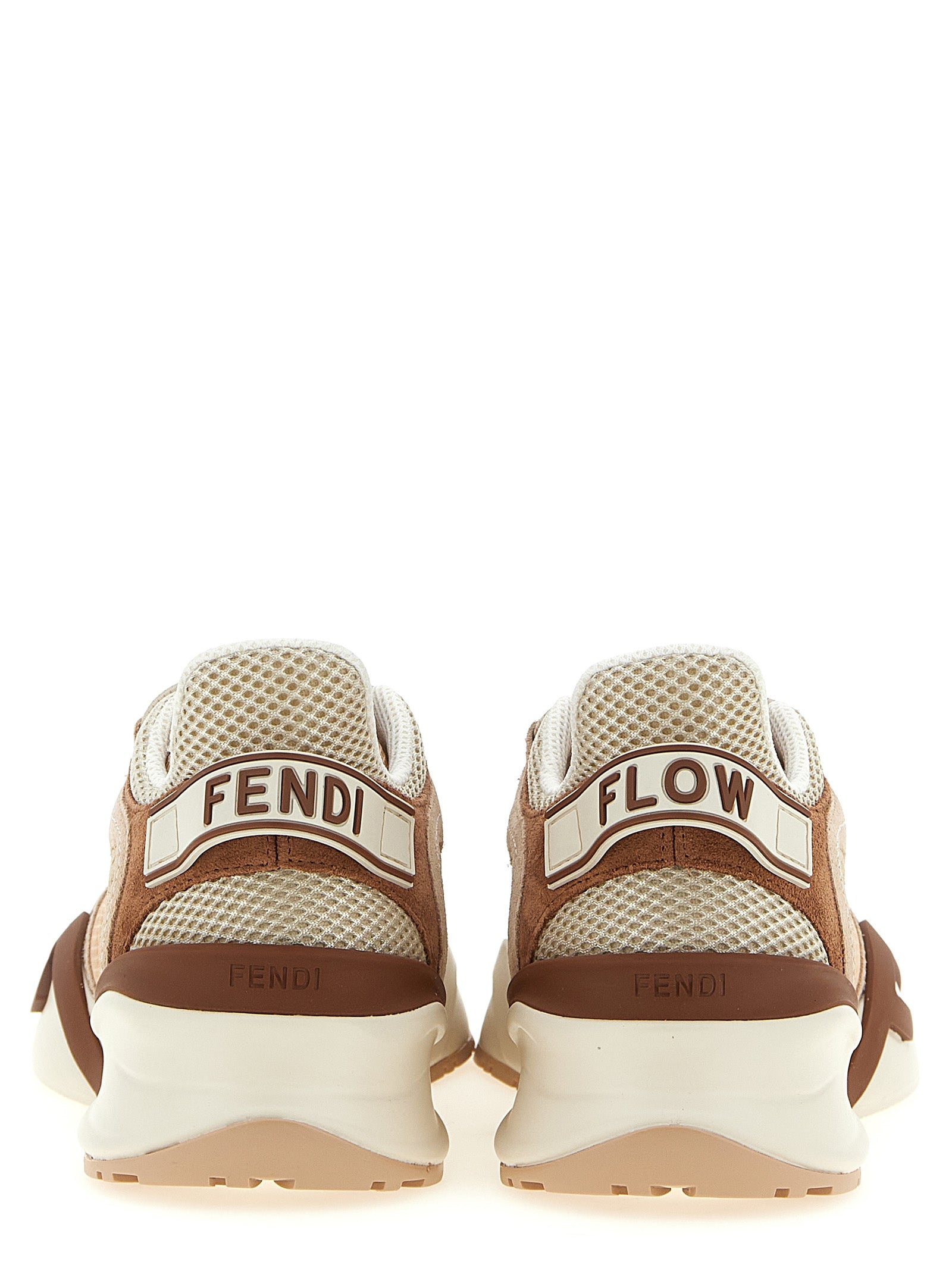 Fendi Flow sneakers Pink Polyamide Polyester Elastane