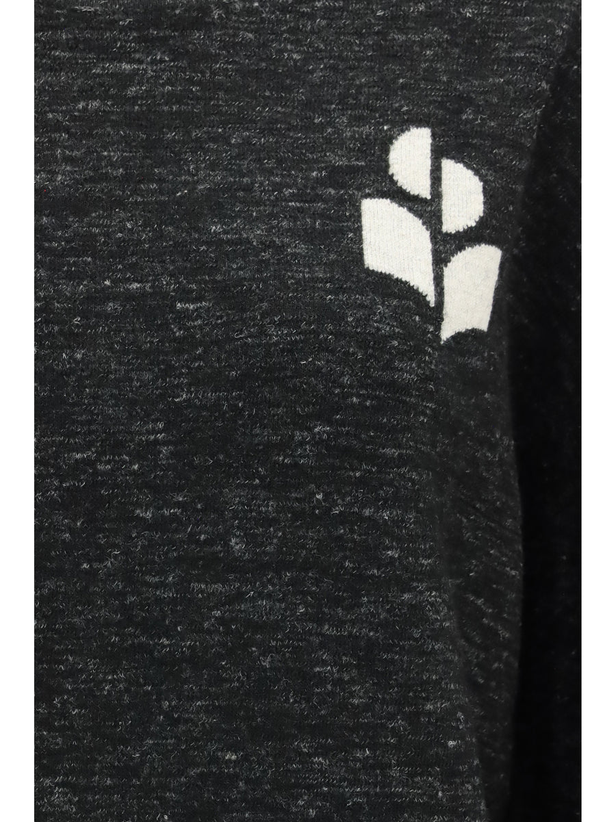 Sweater Atlee Cotton-Blend Black Sweatshirts