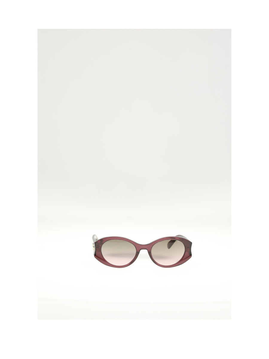 Sunglasses Burgundy-Pink Burgundy/pink Nylon