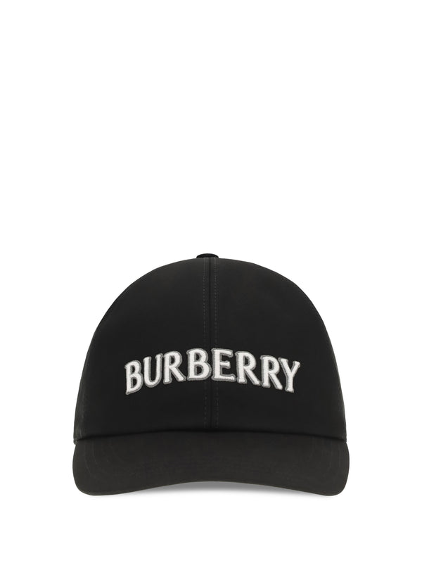 Burberry 8124432 100% cotton baseball cap in black