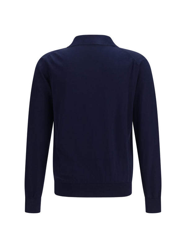 Long-Sleeve Sweater Portofino Night Cotton