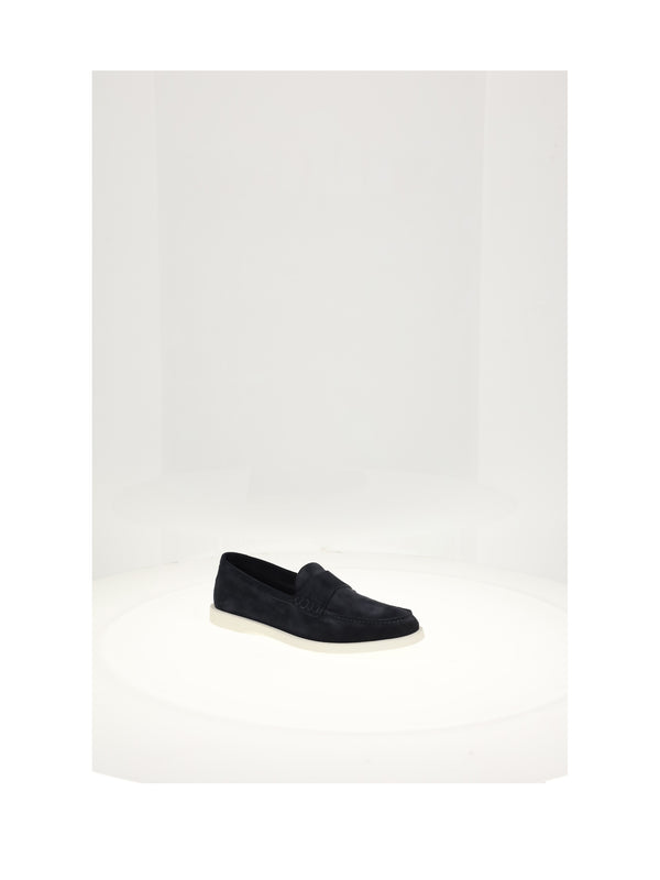 Loafers Granville Suede Blue