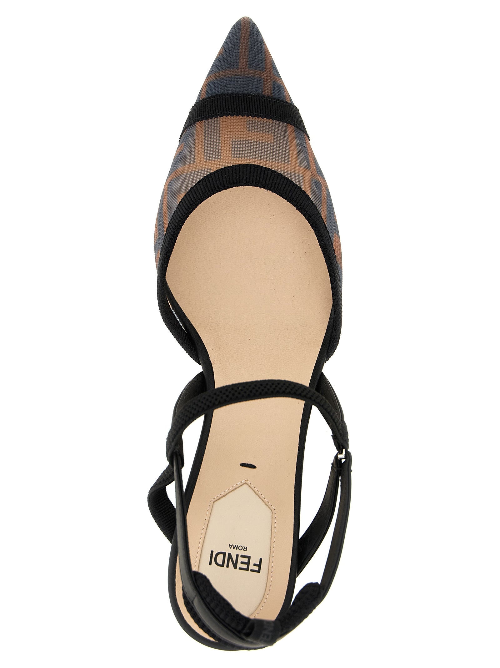 Colibrì Lite slingback Black Polyamide Pumps