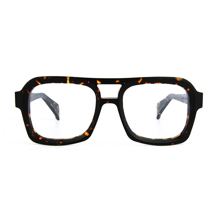 Dandys Sawyer Roughe TS1 Havana Scura Marrone Acetate Occhiali Da Vista