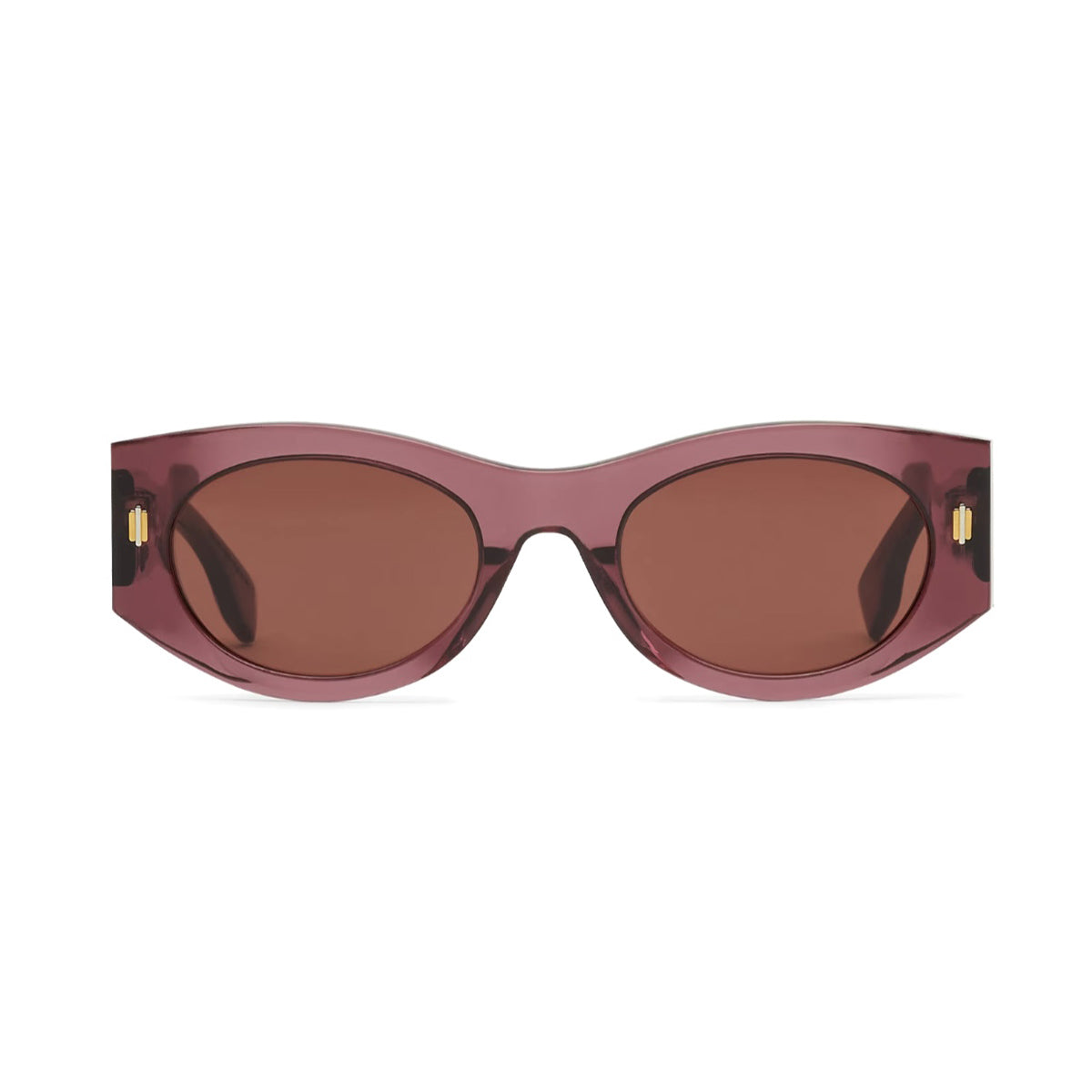FE40125I 81s Viola Acetate/metal Occhiali Sole