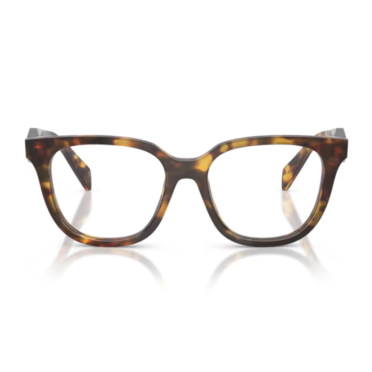 Prada PR C11V 14L1O1 Miele Tartarugato Havana Acetate Occhiali Da Vista