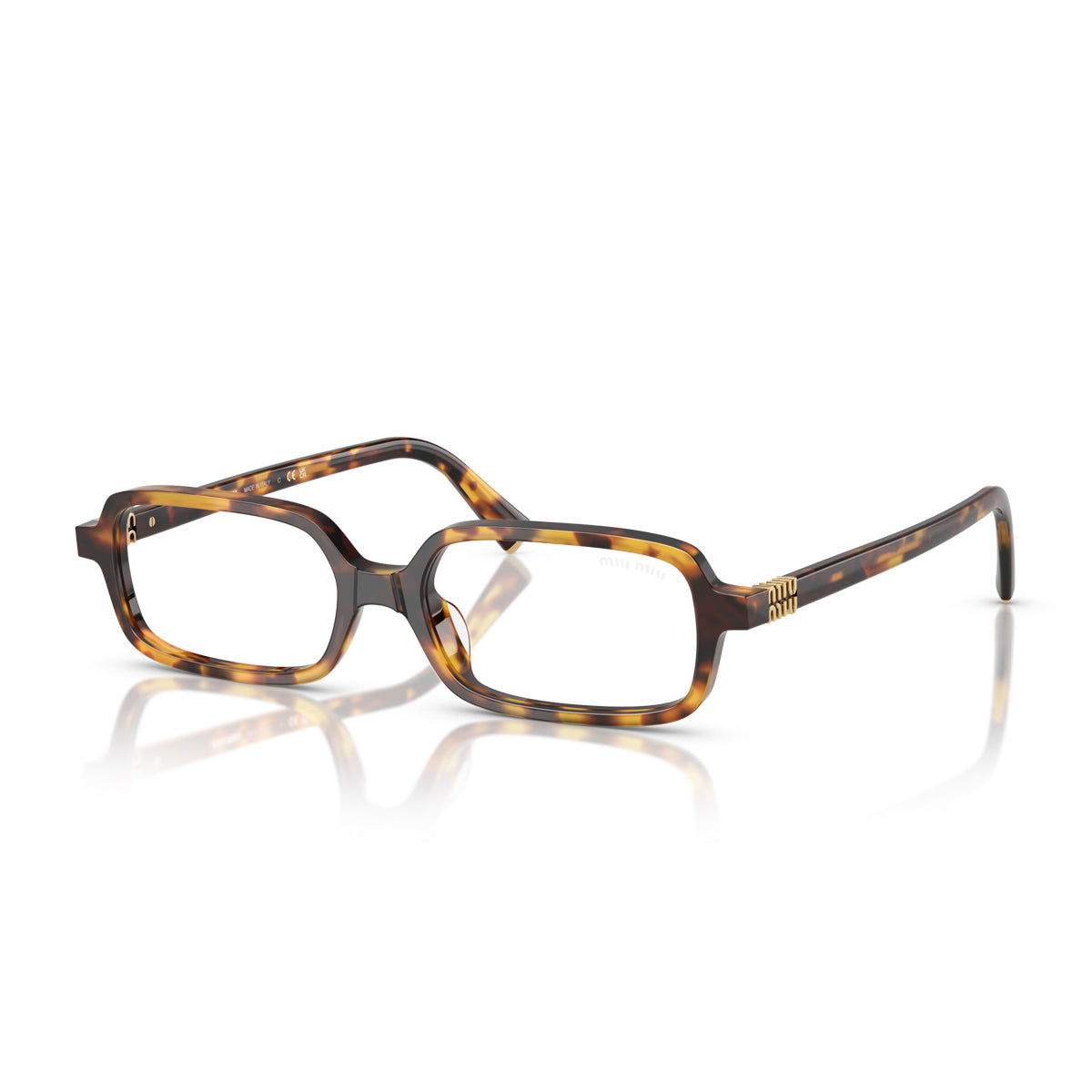 Miu 0MU 11ZS 14L08N Havana Miele Marrone Acetate Occhiali Da Vista