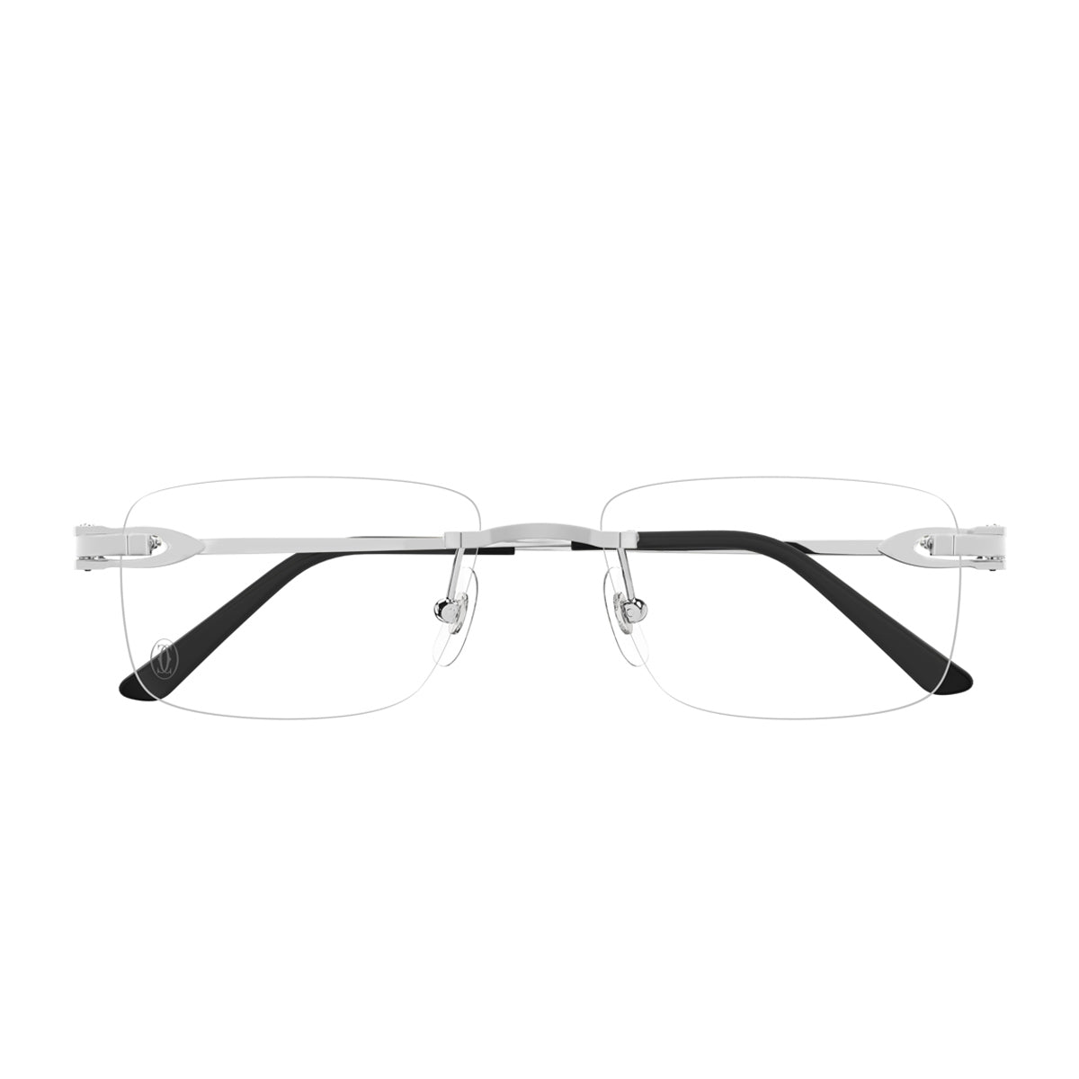 Cartier CT0521O C de 002 Silver Argento Metal Occhiali Da Vista