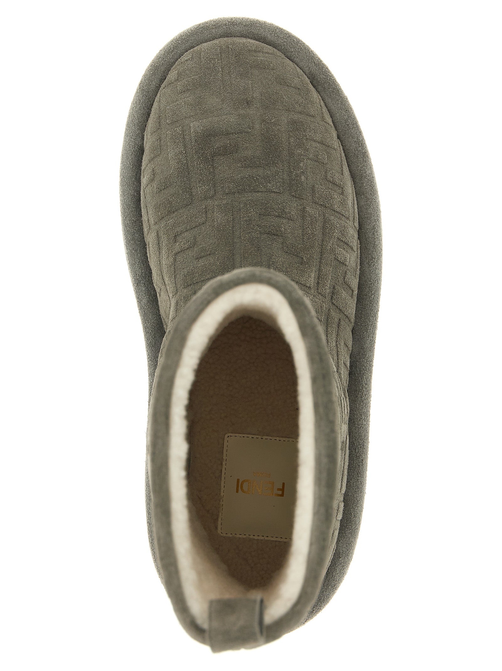 Apres Chic boots Gray Calfskin Leather (bos Taurus) Boots, Ankle