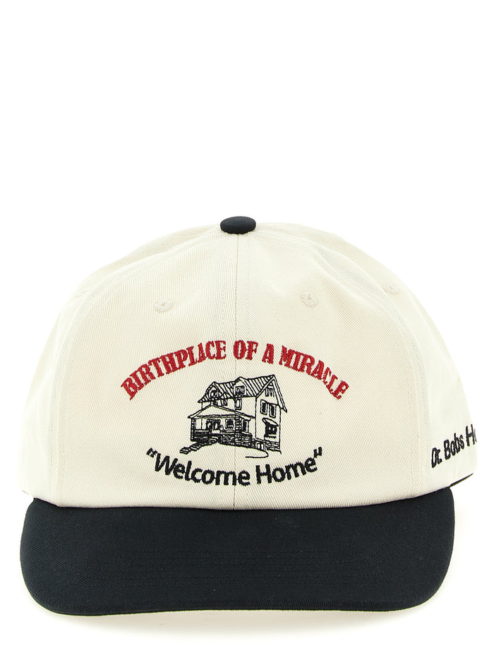 Welcome Home cap Beige Cotton Hat