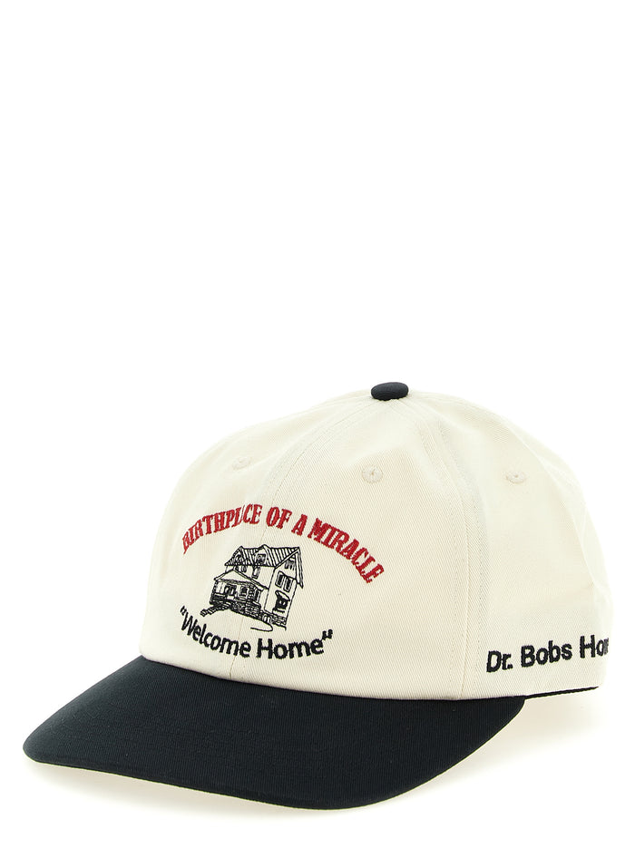 Welcome Home cap Beige Cotton Hat