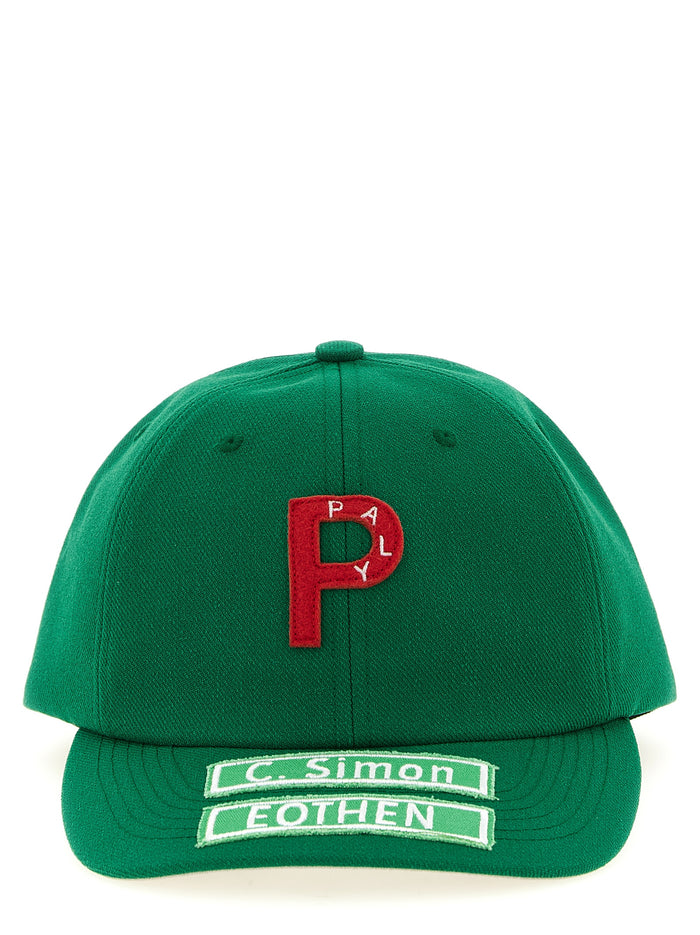 P cap Green Polyester Hat