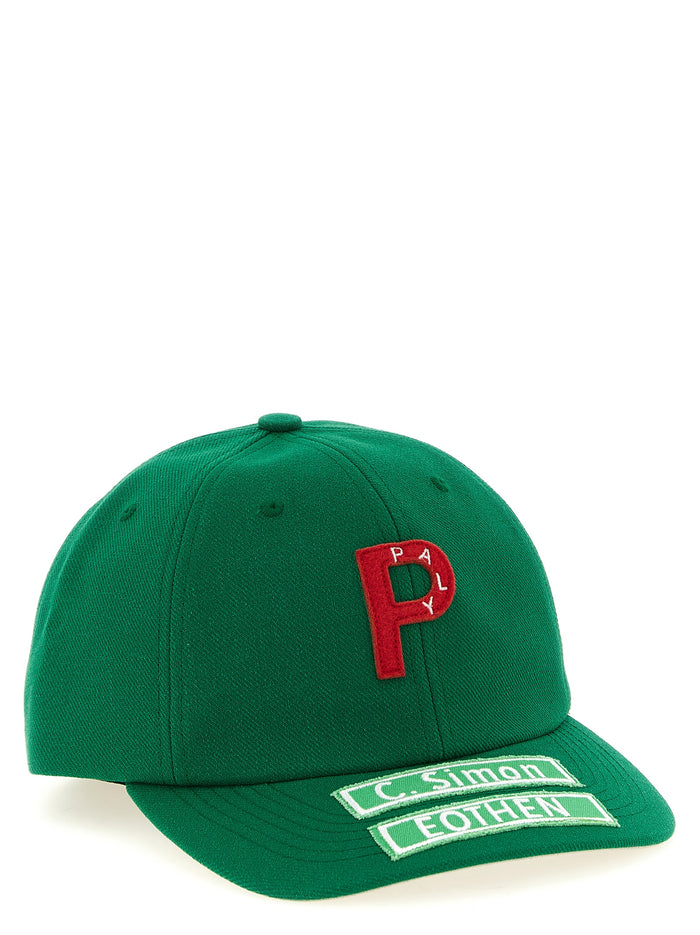 P cap Green Polyester Hat