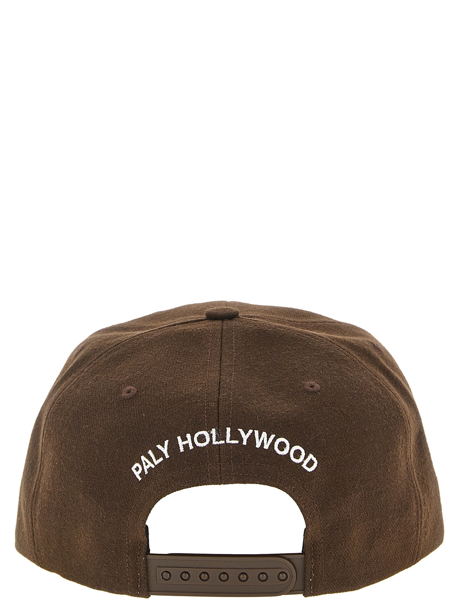 P cap Brown Acrylic Hat