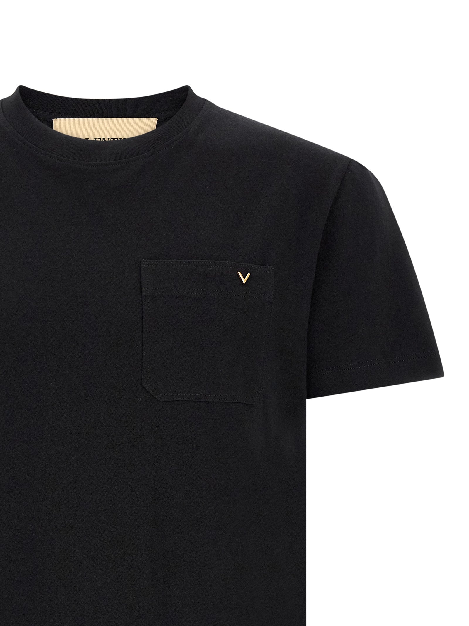 Valentino Garavani T-Shirt Black Cotton