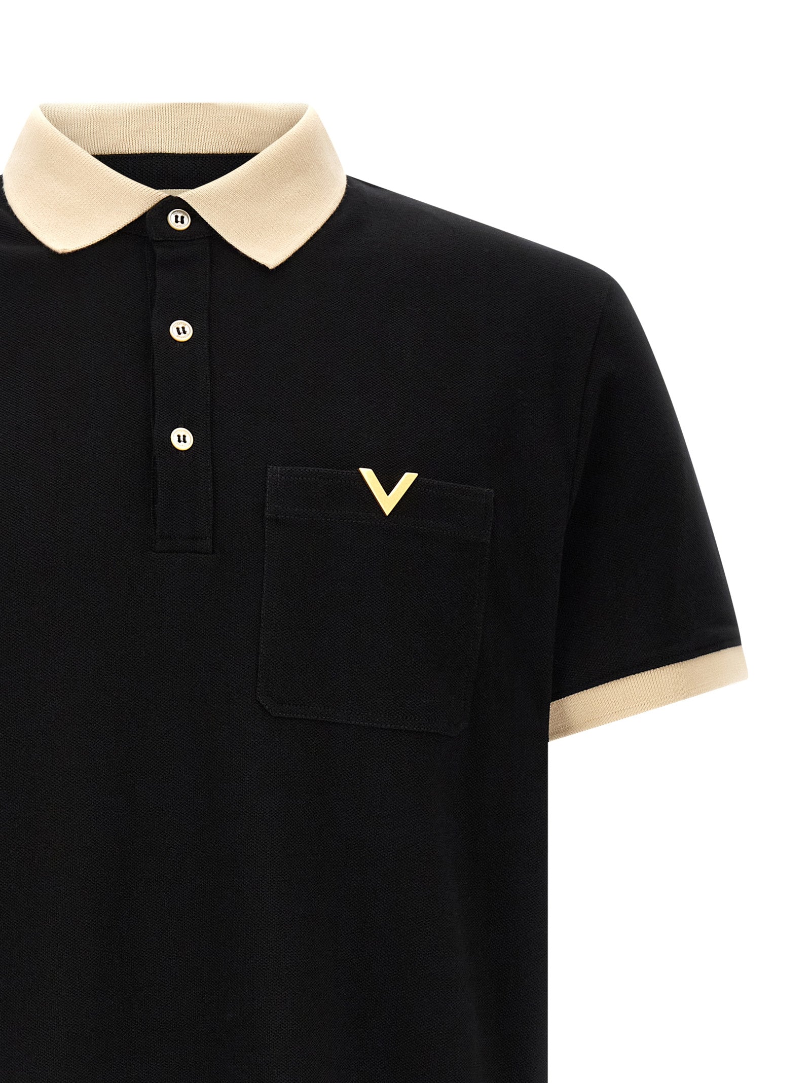 Valentino Garavani polo shirt Black Cotton
