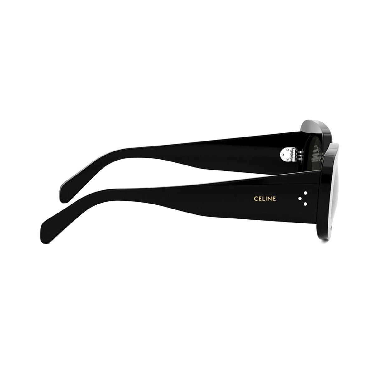 Celine CL40287U 3 Dtos 01A Black Nero Acetate Occhiali Da Sole