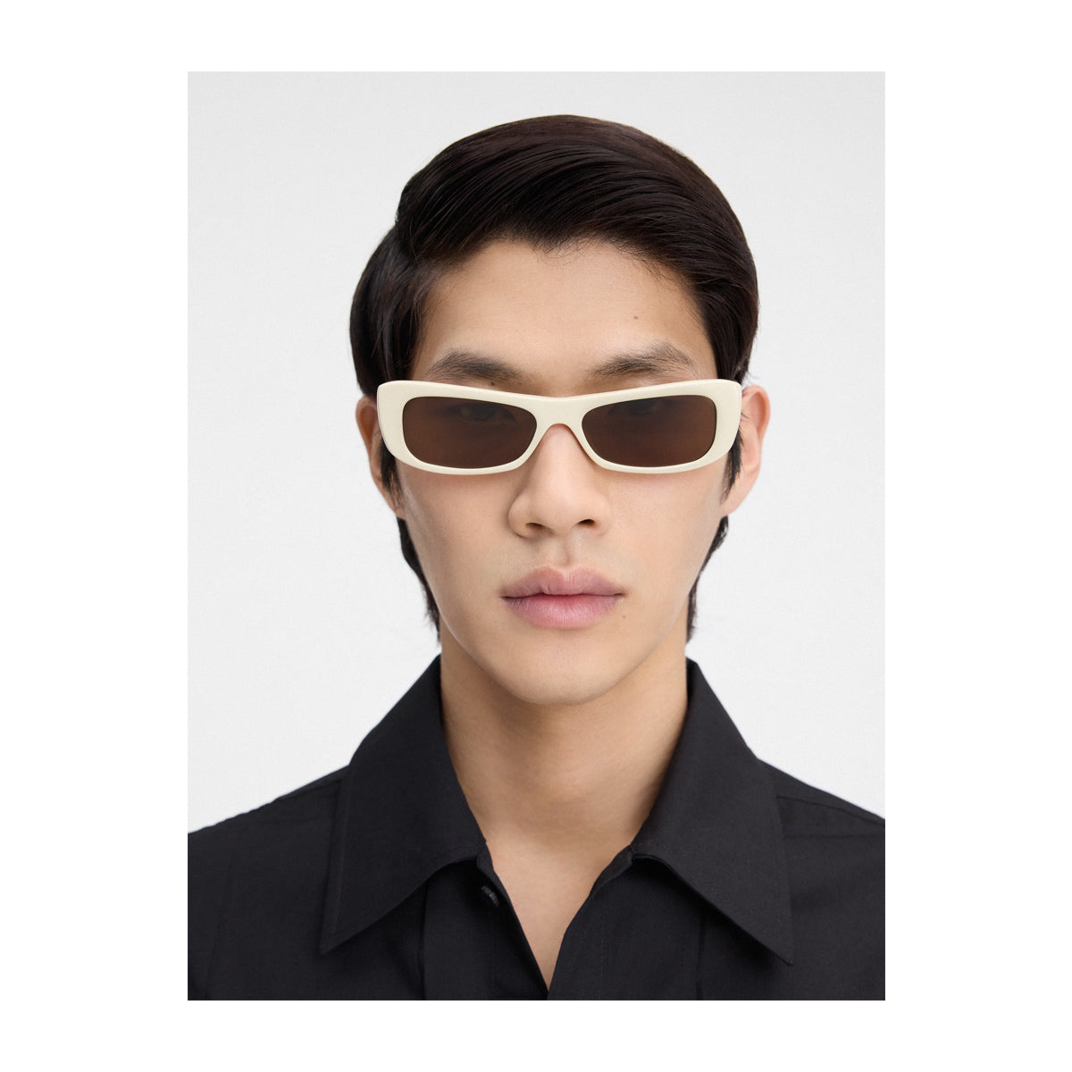 Jacquemus Les lunettes Capri JAC55 Linea La Casa C7 Matt Putty Beige Acetate Occhiali Da Sole