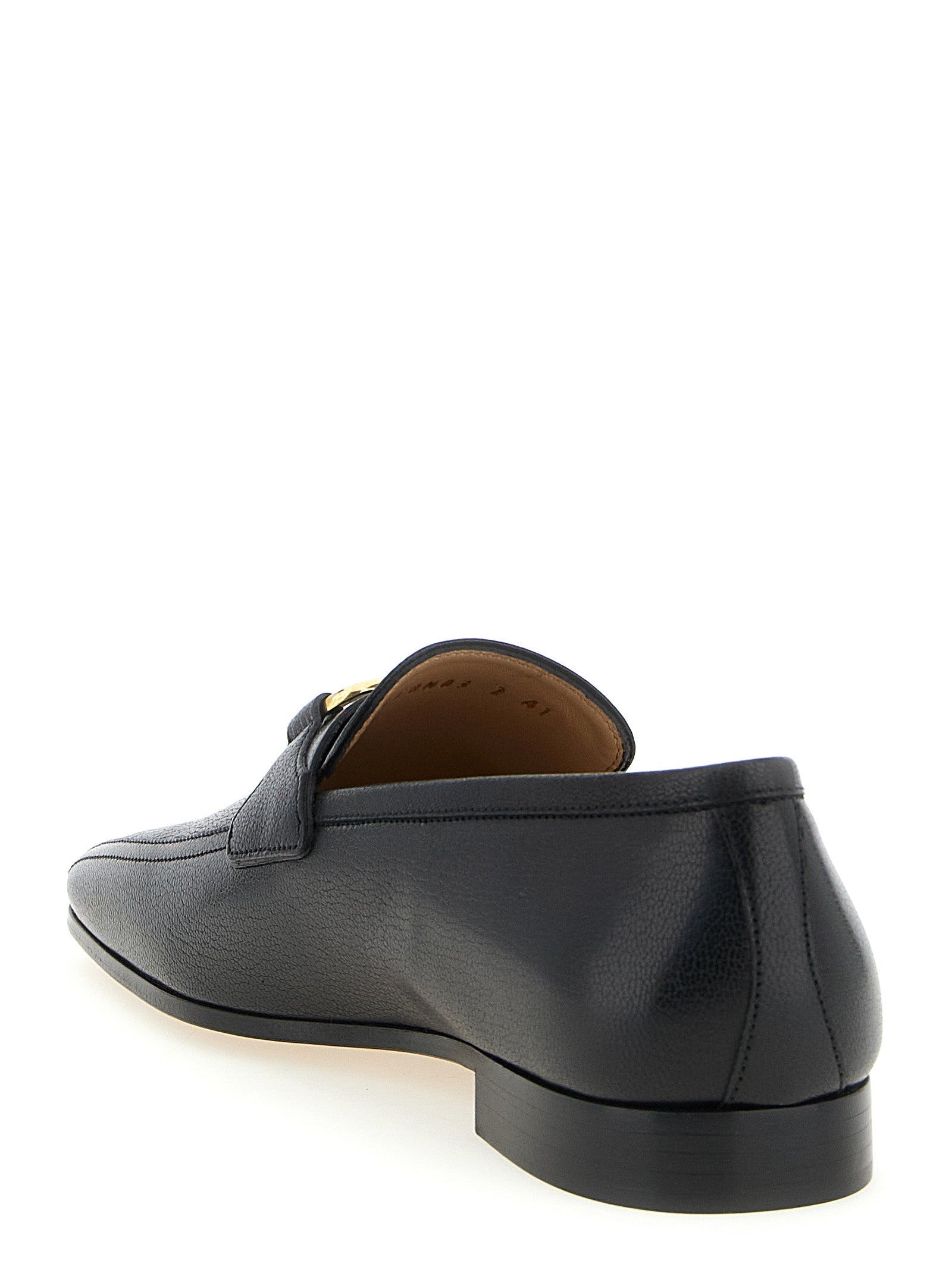 Valentino Garavani Vlogo Signature loafers Black Cotton