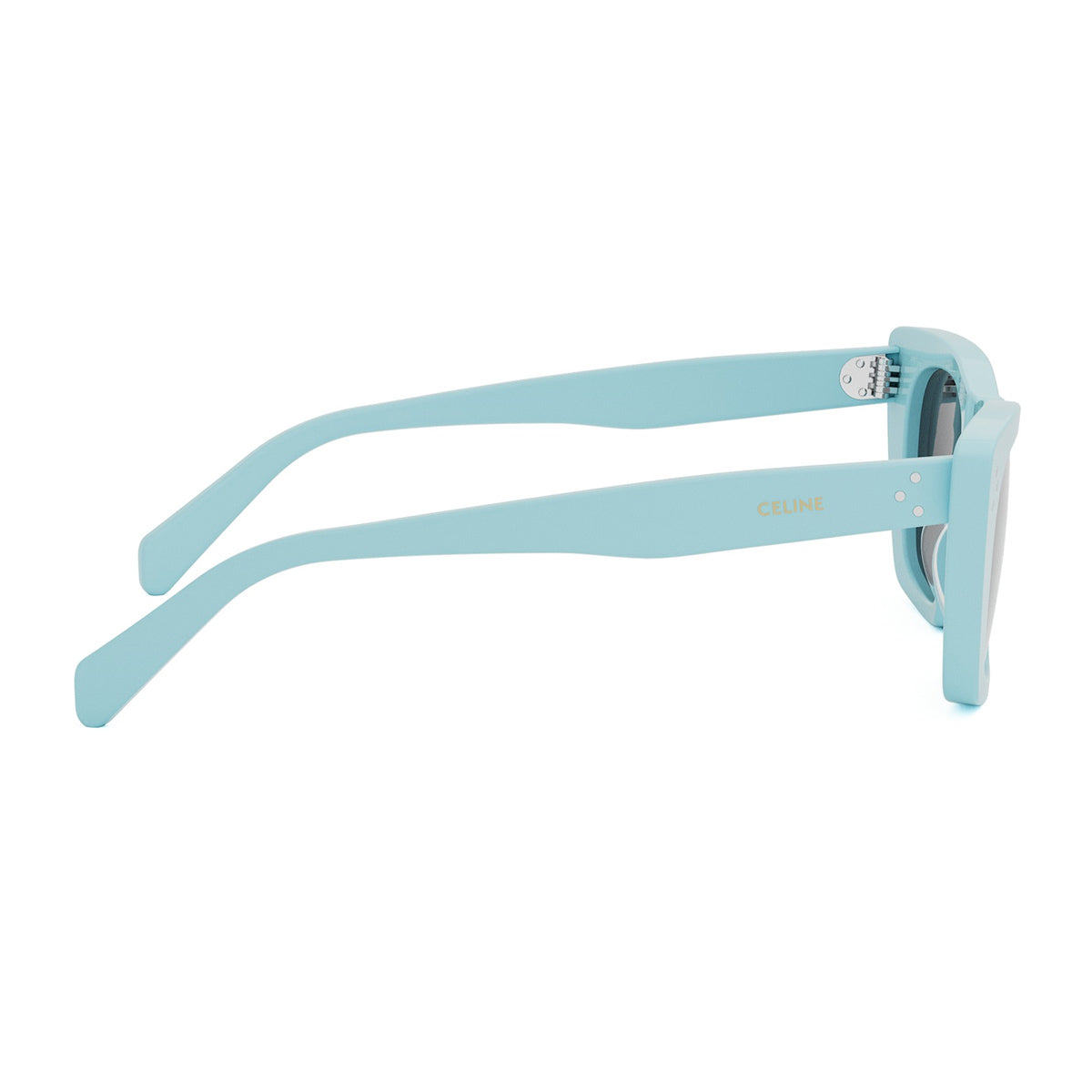 Celine CL40187I 3 Dots 84A Light Blue Turchese Acetate Occhiali Da Sole