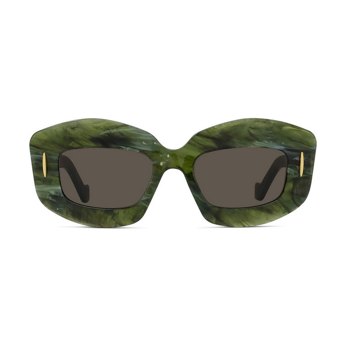 LW40114I 96E Verde Acetate Occhiali Sole