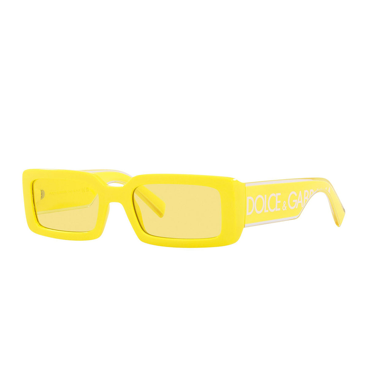 DG6187 333485 Giallo Acetate Occhiali Sole