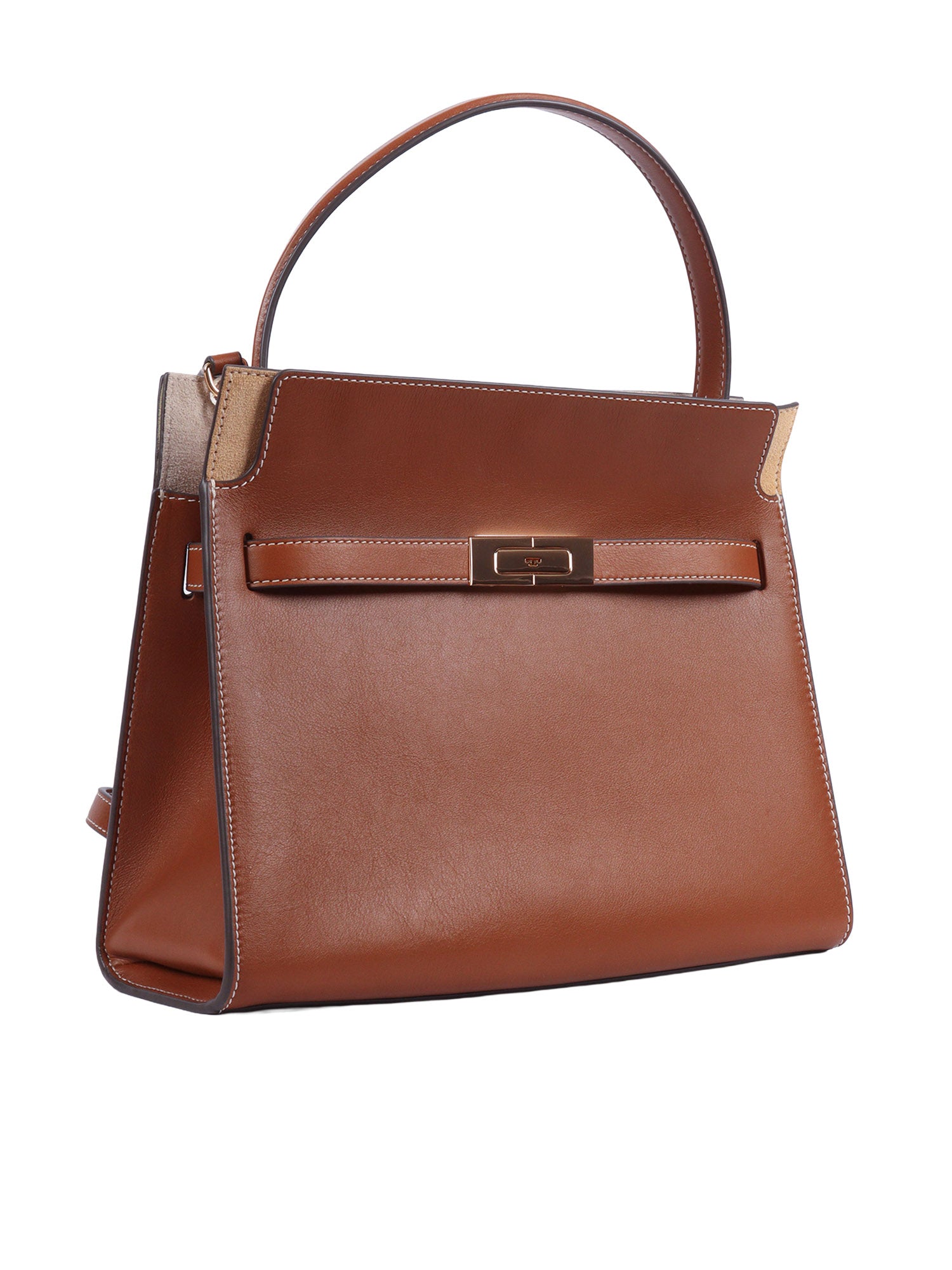 Lee Radziwill Small Double Bag Brown