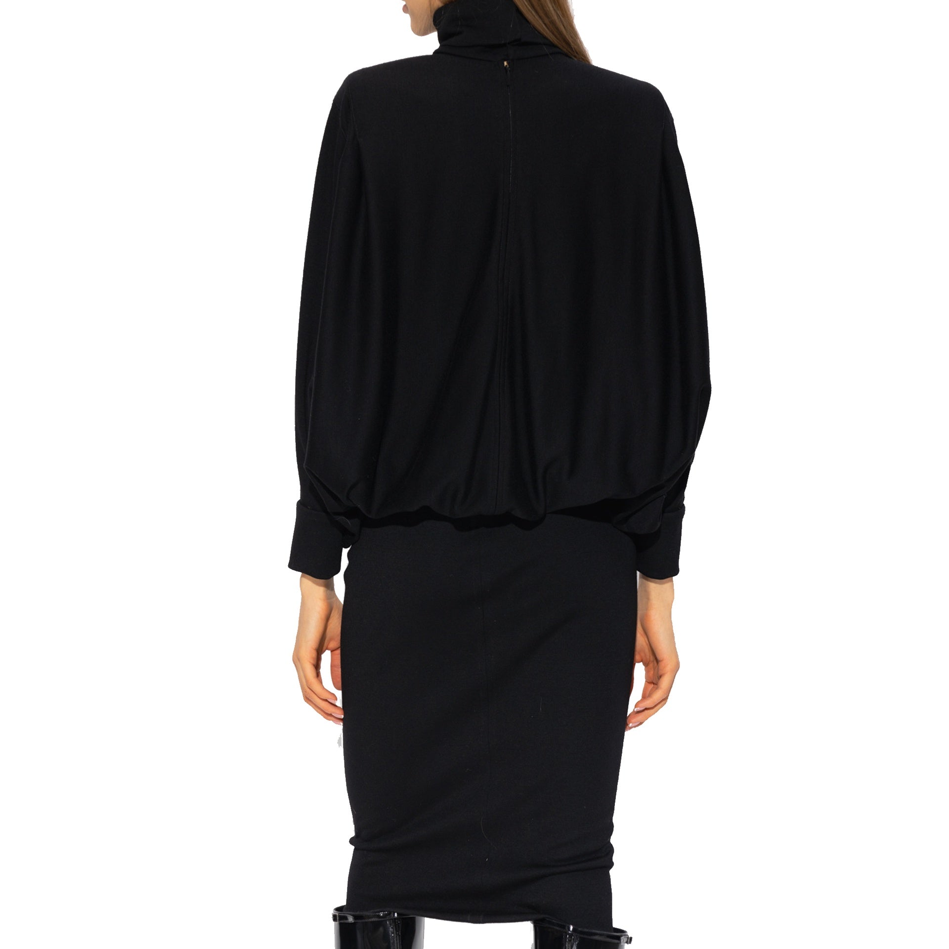 Wool Dress Black