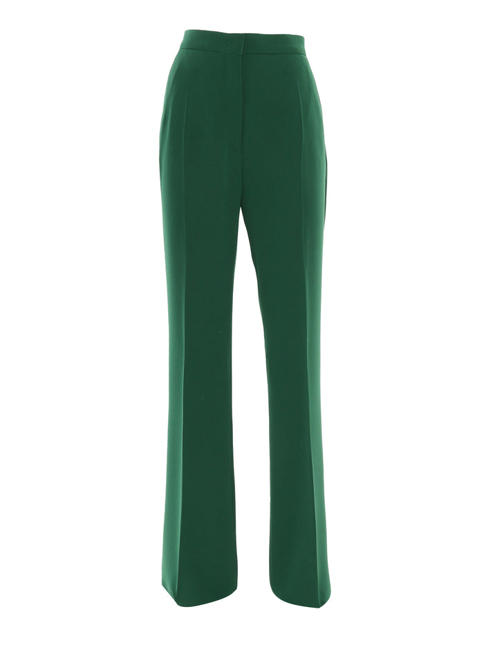 COSMO Long trouser Green Triacetate Polyester Pant