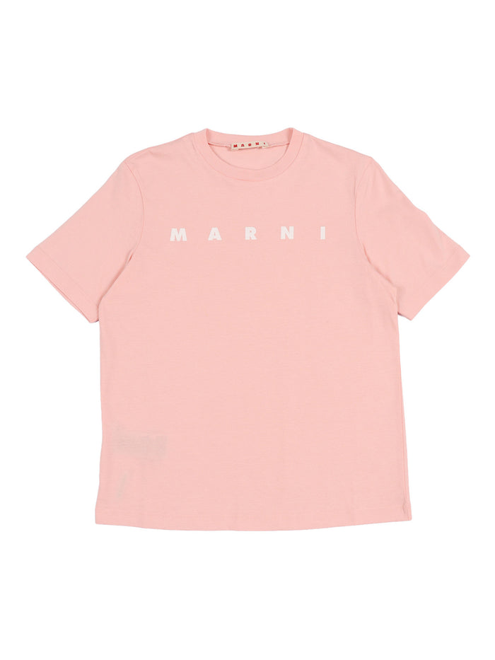 T-shirts Pink Cotton Short Sleeves T-shirt