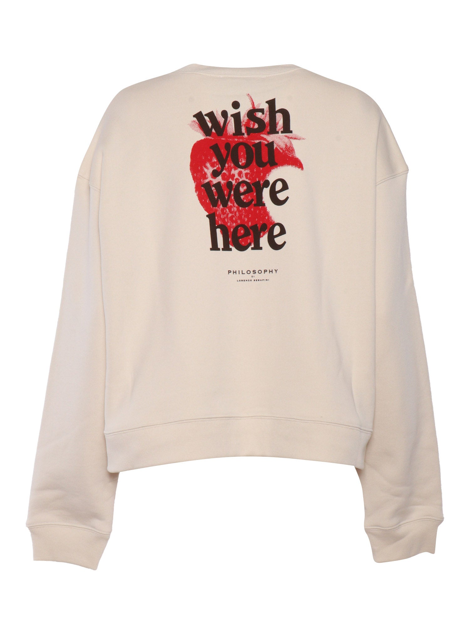 Sweatshirt Beige Cotton
