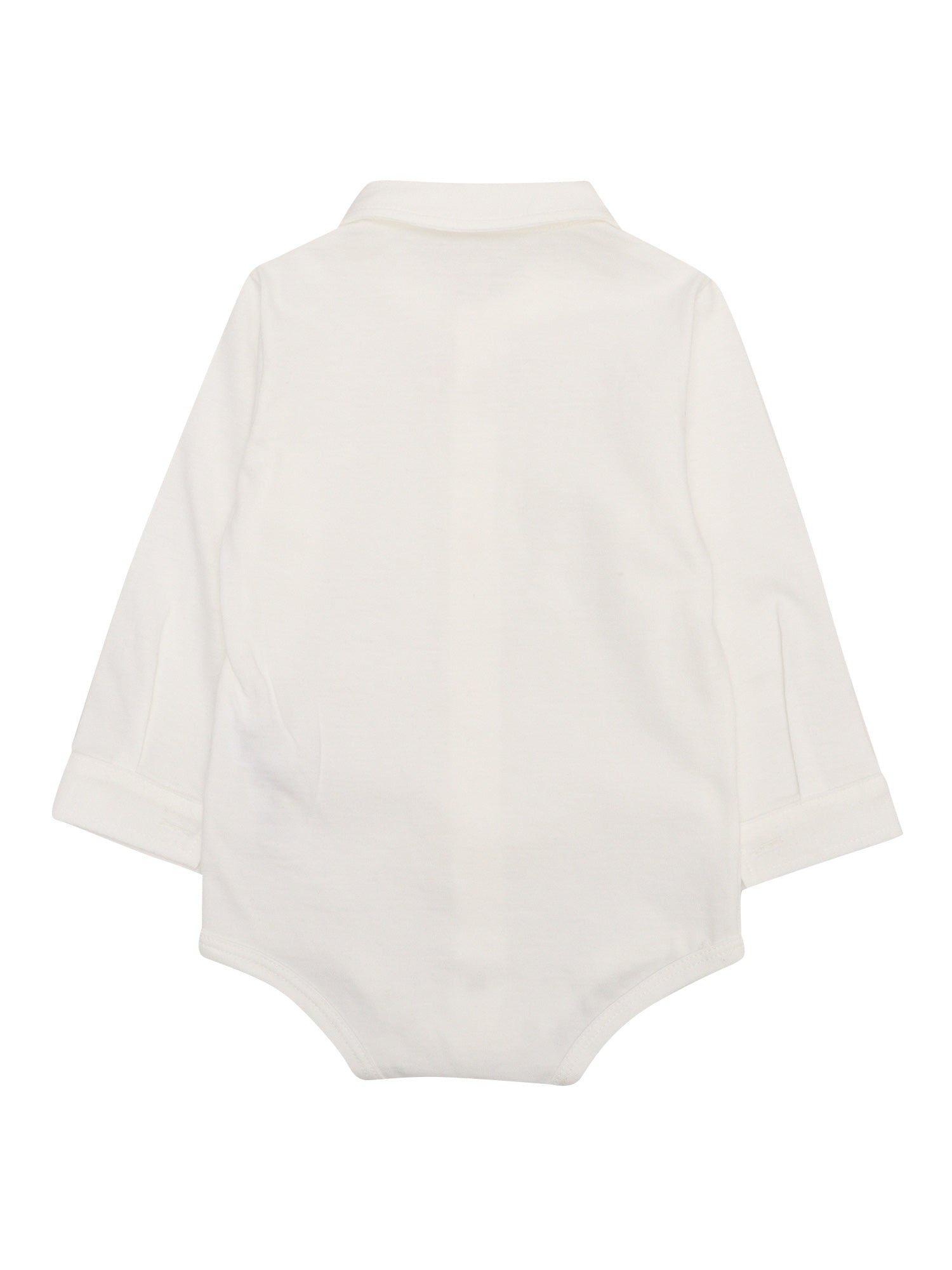 Body Shirt White Cotton Suit
