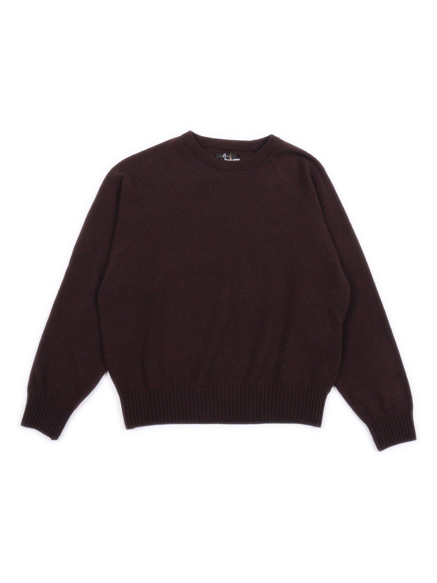 Laril K1694u Knitwear Purple Extra Fine Merinos Crewneck