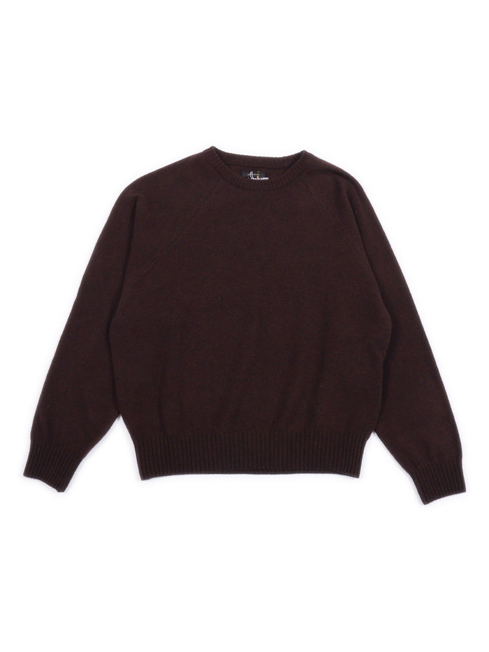 Laril K1694u Knitwear Purple Extra Fine Merinos Crewneck