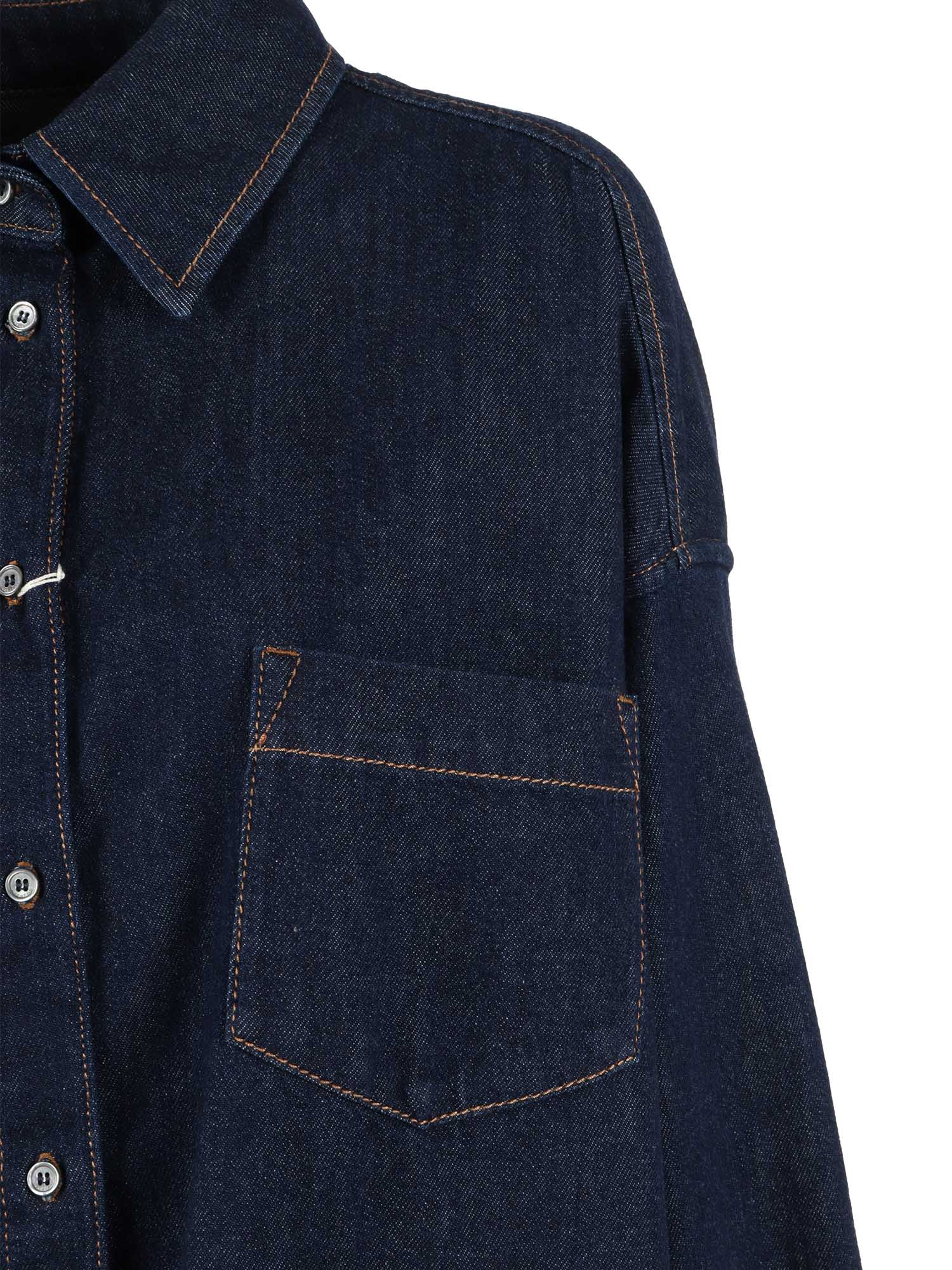 SHIRT Blue Cotton