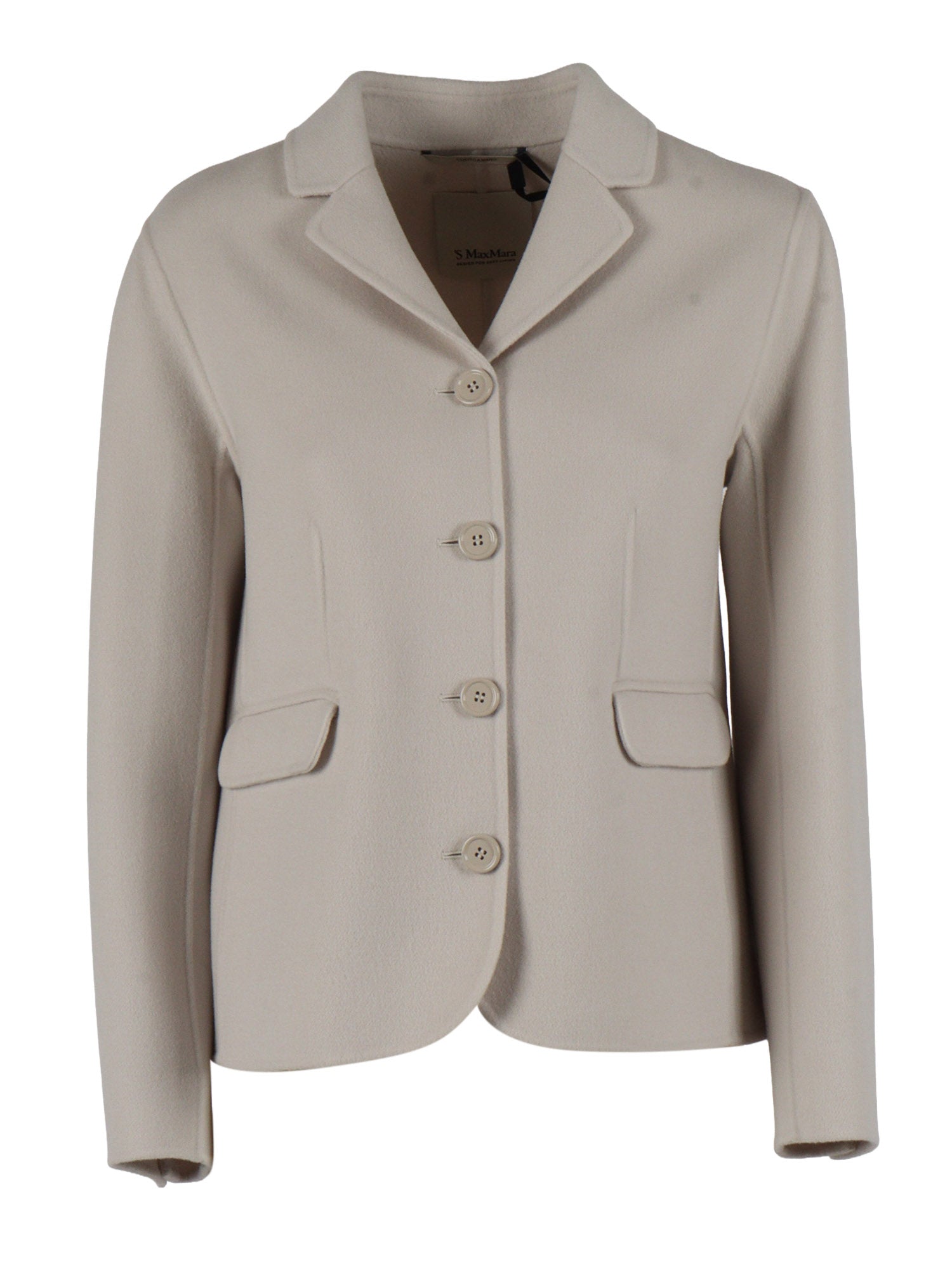 JACKET Grey Virgin Wool Lining Silk