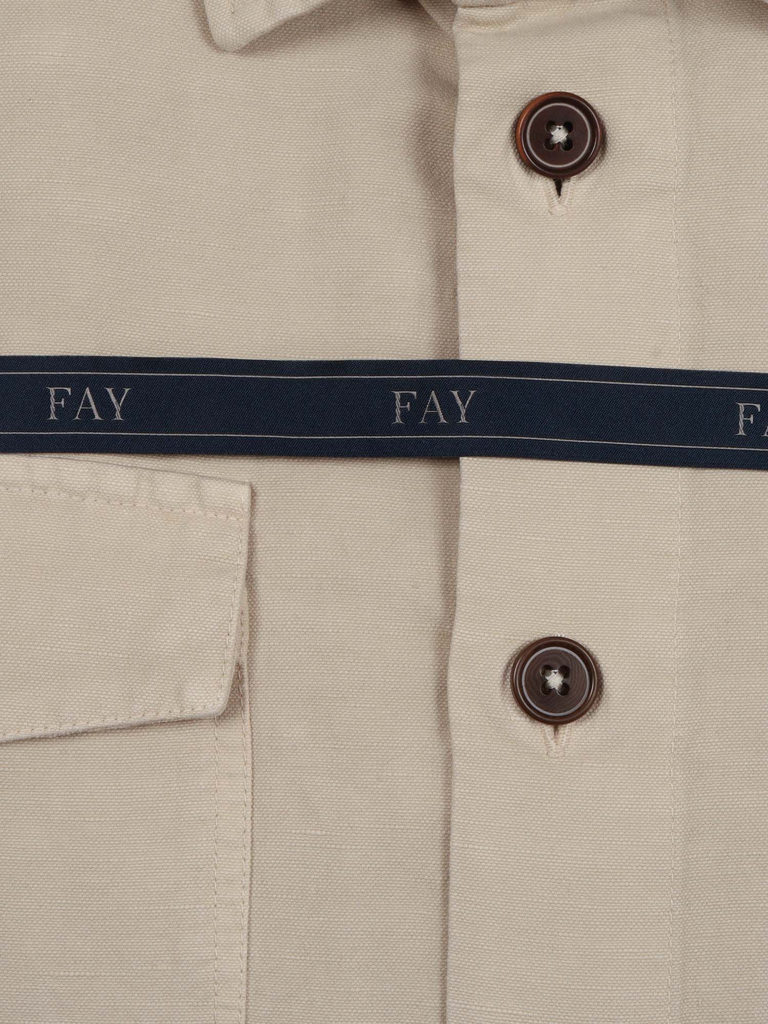 OVERSIZED SHIRT-JACKET WITH POCKETS White Linen Cotton