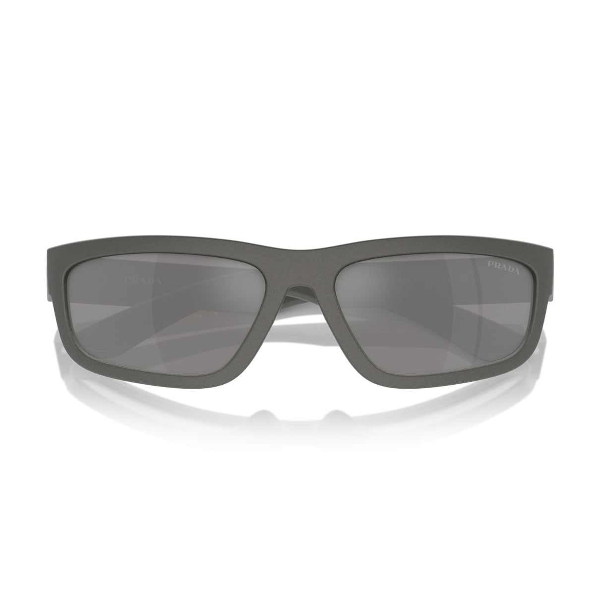 Prada Linea Rossa PS 05ZS 16X7W1 Grigio Metallizzato Injected Occhiali Da Sole