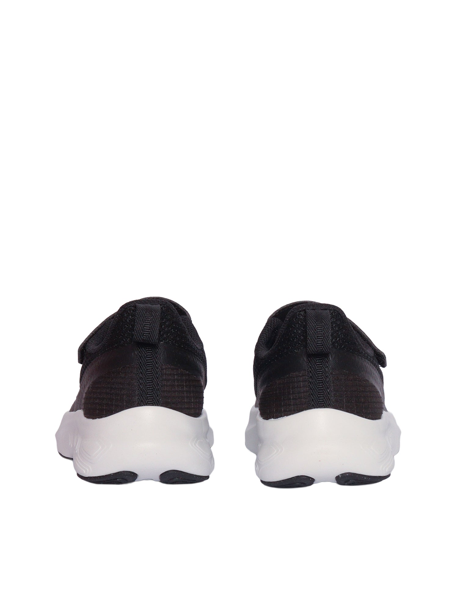 Scarpa Kids Running BLACK Synthetic Leather-Textile Mesh Kid Sneaker