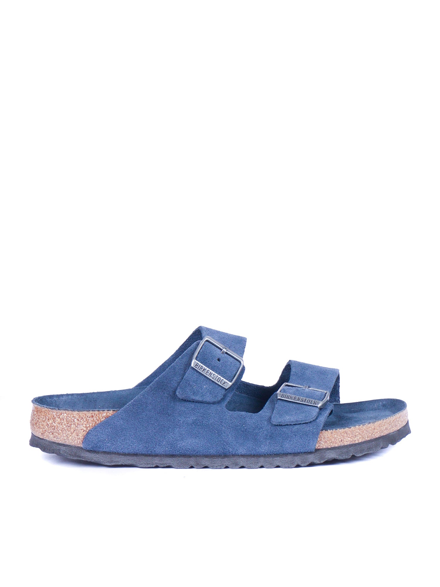 Arizona Sfb New Navy Tonal, Suede Leather Blue Sole In Eva Sandal