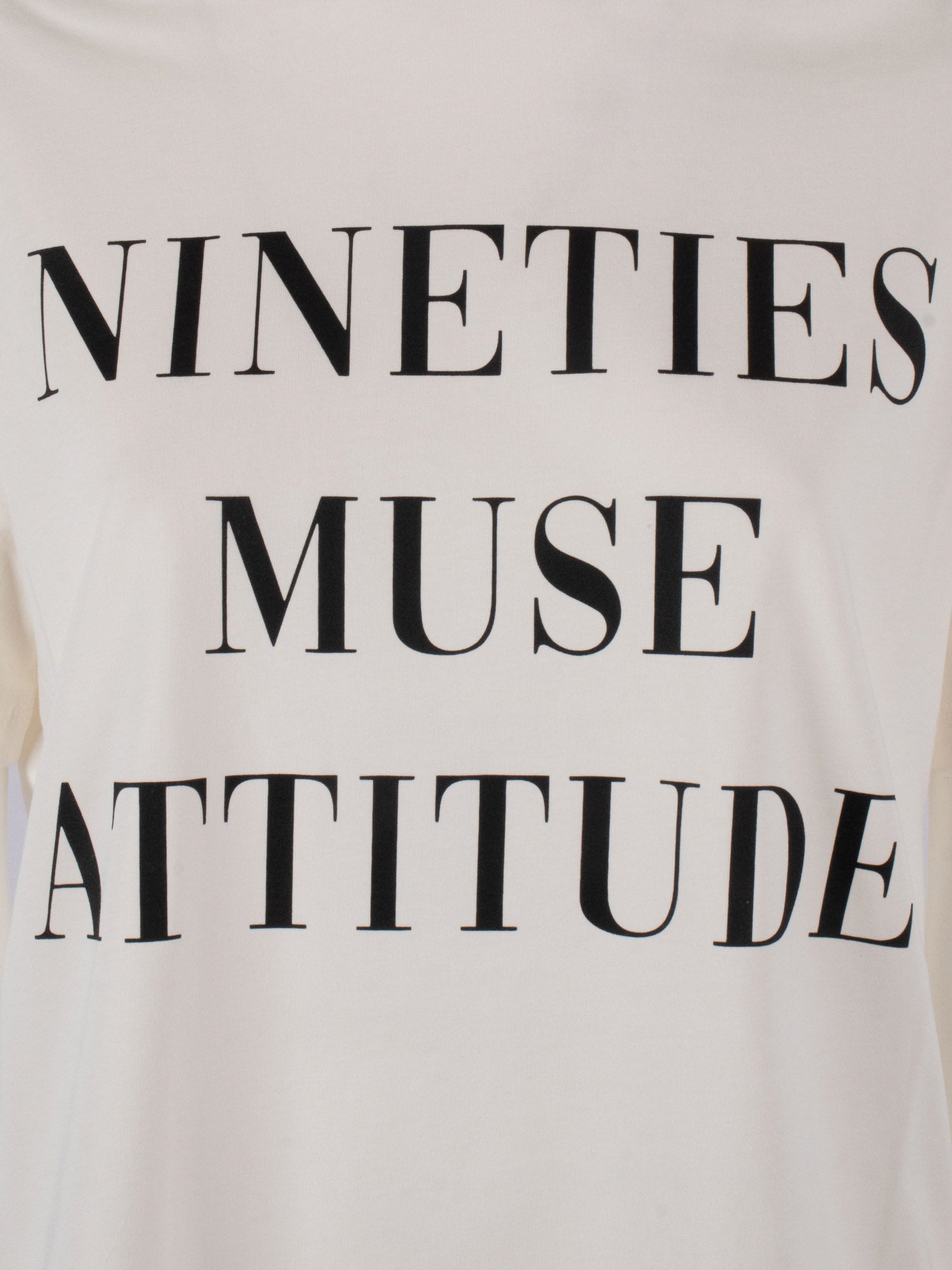 Womens T-Shirt White Cotton Crewneck