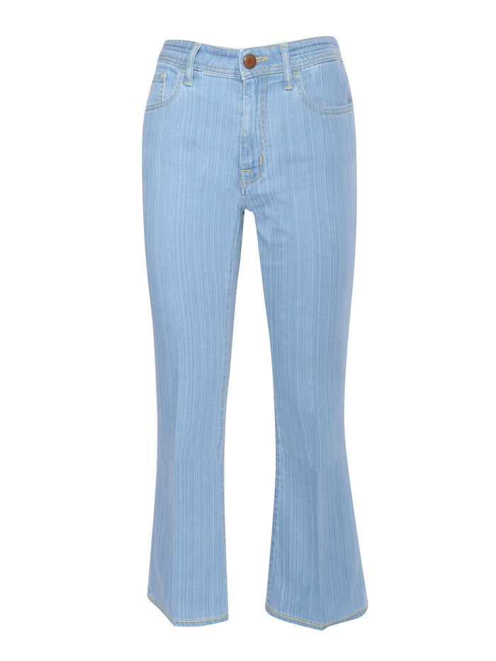 Light blue jeans Cotton Elastane