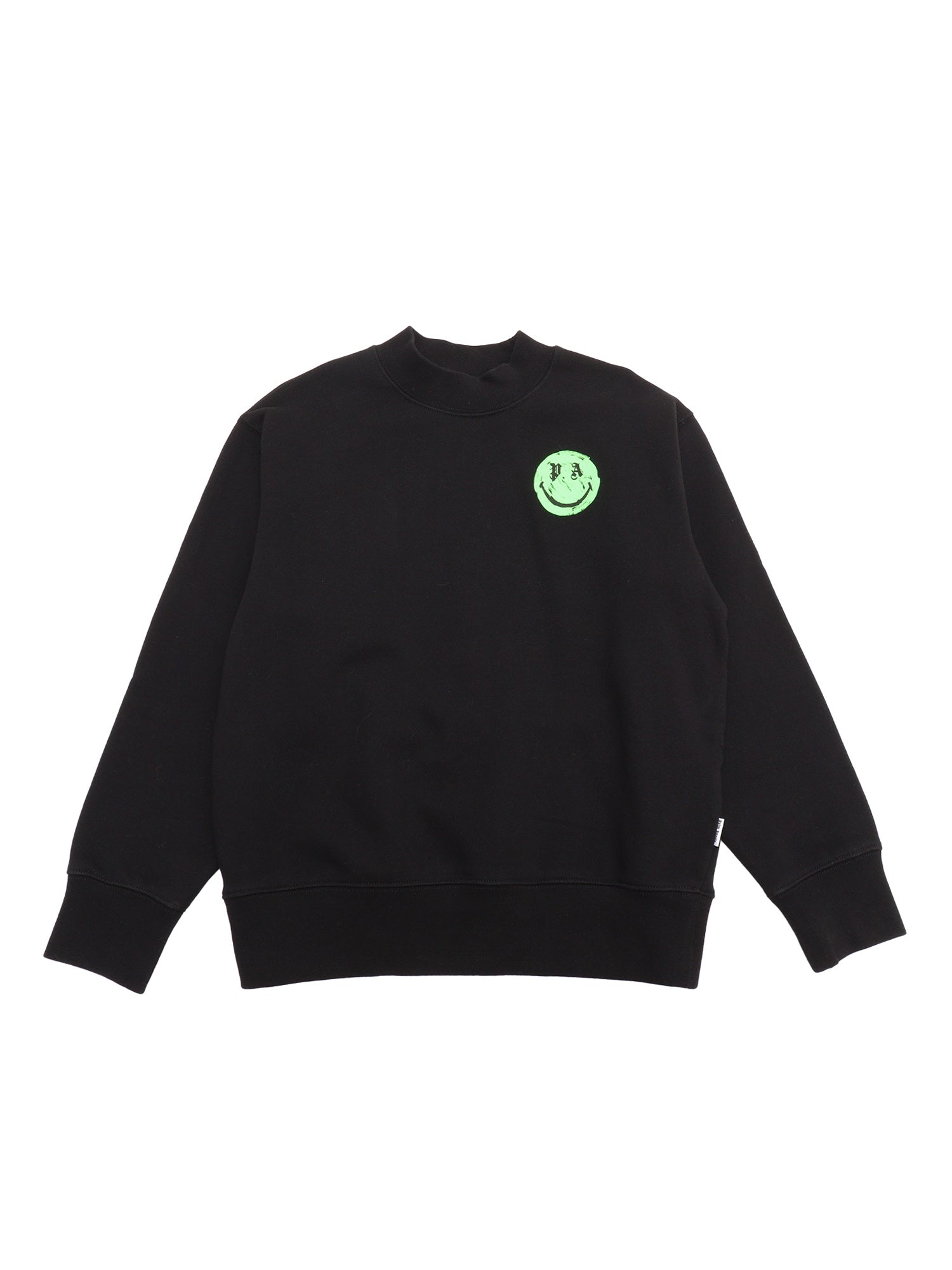 PA X SMILEY REGULAR CREW BLACK GREEN Sweatshirt
