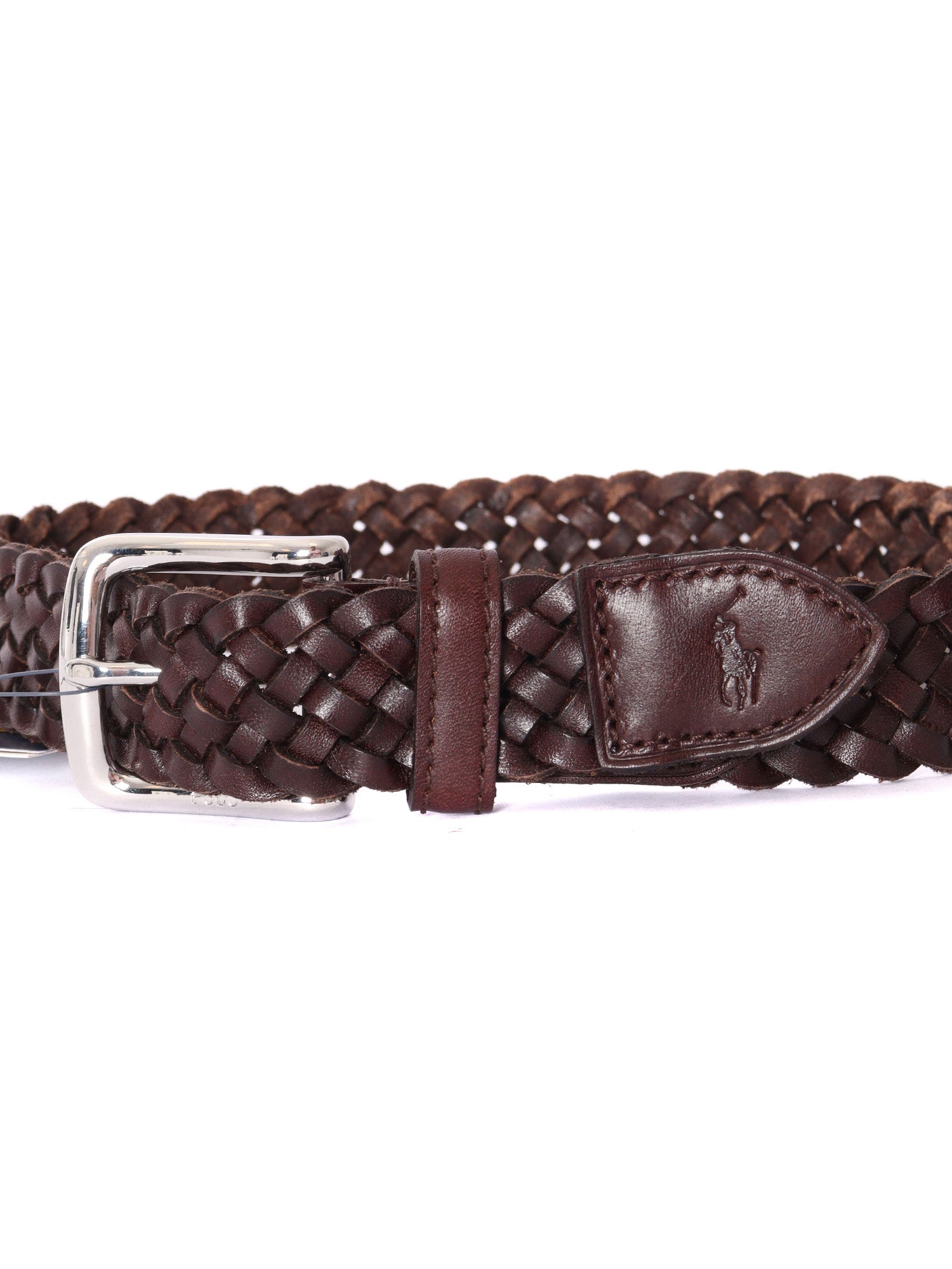 Wstend Braid-Belt-Medium Brown Cow Leather
