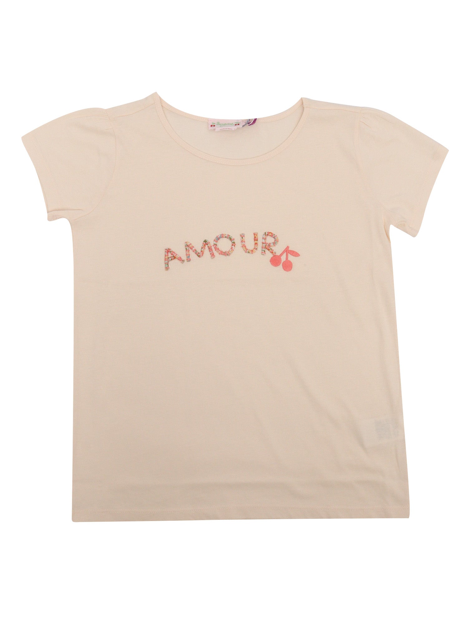 CAPRICIA T-SHIRT Pink Cotton Short Sleeves
