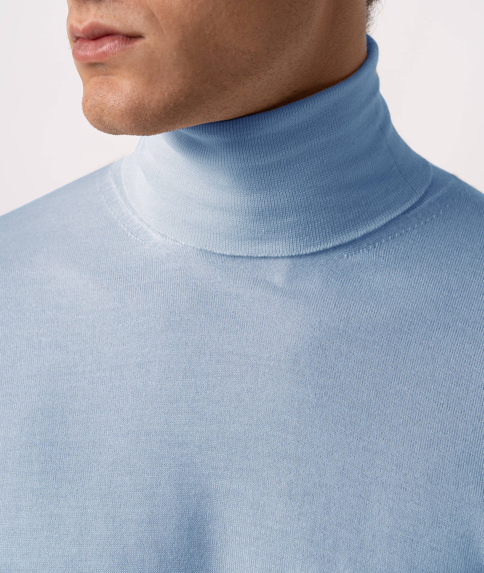 Turtleneck Cashmire And Silk Sweater Salisburgo Dimgray High Turtle Neck